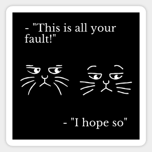 Feline Dialogues 3 Sticker